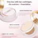 LXZJJM New and Improved 2-in-1 Double Layer Air Cushion Setting Powder for Oil Control and 24H Longwear Non-Cakey Finish Air Cushion Cream Air Cushion Cream 13g + Powder 6.4g (01# Translucent Porcelain White) - Buy Online on GoSupps.com