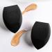 Makeup Sponge Set in Diamond Shape Luvia Cosmetics Makeup Blender Black - Buy Online on GoSupps.com