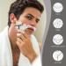Buy Premium Safety Razor for Men & Women | Reusable Metal Single Blade Shaver - 10 Platinum Blades Included | Sustainable Gun Black Design - Buy Online on GoSupps.com