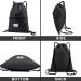Livacasa Waterproof Gym Bag with Zipper Pocket | Versatile Sports Backpack for Men & Women - Adjustable Tunnel Design - 42x30cm - BLACK - Buy Online on GoSupps.com