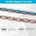 Yinox Magnetic Therapy Copper Bracelet for Women | Arthritis & Wrist Pain Relief | Stylish Turkish Turquoise Design (3500 Gauss) - Buy Online on GoSupps.com