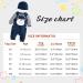 Infant Baby Boys 3pcs Clothing Set | Newborn Cotton Romper Outfit, Star Dungarees, Hat | Blue | 0-24 Months - Buy Online on GoSupps.com