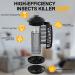 Electric Bug Zapper 4200V Waterproof Outdoor Insect Killer with Light Sensor - Dark-black - Buy Online on GoSupps.com