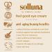 Solluna by Kimberly Snyder Feel Good Eye Cream | Anti-Aging & Under Eye Treatment with Ashwagandha, Hyaluronic Acid & Eyebright | Natural, Cruelty-Free & Non-GMO - Buy Online on GoSupps.com