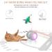 BENTOPAL Automatic Cat Feather Toy - Interactive Electric Exercise Toy for Indoor Cats & Kittens - Buy Online on GoSupps.com