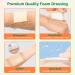 Buy Silicone Foam Dressings 4x4 Inch (10 Pack) - Adhesive Waterproof Wound Care Bandages | High Absorbency Foam Pads - Buy Online on GoSupps.com