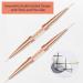 6pcs Professional Nails Art Brushes Set Double Ended Nail Striping Brush Thin Brushes For Gel Polish Pen Dotting Tool Drawing Small Details - Buy Online on GoSupps.com