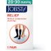 JOBST Relief Knee High Compression Socks - 20-30 mmHg Open Toe Unisex Large - Comfortable Beige - International Shipping Available - Buy Online on GoSupps.com