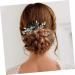 Didiseaon Bridal Comb Hair Decorations Bride Hair Clip Hair Teasing Comb Decorative Hair Clips Hair Side Comb Rhinestone Hair Clip Accessories The Side Alloy Dinner Party Hair up - Buy Online on GoSupps.com