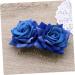 FRCOLOR Bridal Hair Accessories bridal Hair Pin rose flower hair clip tiara rose flower side side hair bridal tiara bridal headpieces for jewelry bride Flower Hair Accessories - Buy Online on GoSupps.com