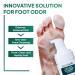 BodyLita Foamy Foot Shampoo Removes Odor Daily Deodorising Deep Hydration Foot Odor Eliminator for Feet 3.38 Fl Oz (1) - Buy Online on GoSupps.com