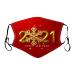 ZQP BEUU 1PCS Face Mack Reusable Washable Women Breathable Cloth Fabric Cute Fashion Adjustable for Adult