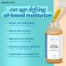 Golden Glow Face Moisturizer - 30ml Squalane Oil & Plant-Based Stem Cell hydrator | Anti-Aging Face Oil for Dry Skin | Hydrating Rare Oils & Minerals - Buy Online on GoSupps.com