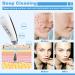 EUASOO USB Rechargeable Blackhead Remover Kit for Women & Men - Electric Pore Vacuum Tool with 10 Filters & 5 Rubber Rings - Buy Online on GoSupps.com