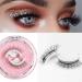 Reusable Self-Adhesive Eyelashes Natural Multiple Fake Eyelashes Natural Look Natural Fluffy Curling Long Eyelashes No Magnet No Glue Eyelashes Waterproof (W08-1 Paired) - Buy Online on GoSupps.com