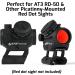 AT3 Tactical PRO-Mount Red Dot Riser Mount - 1.0 Inch Height - Buy Online on GoSupps.com