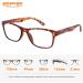 Efe Black Reading Glasses 5-Pack | Stylish Rectangle Readers for Men & Women | Multi-Colored 1.5x Feather Hinges - Buy Online on GoSupps.com