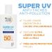 Garnier Ambre Solaire Super UV Face Fluid Skin Protector with Hyaluronic Acid SPF 50+ Anti-Stain Anti-Pollution - Buy Online on GoSupps.com