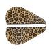 Rough Leopard Print Coral Velvet Dry Hair Cap | Perfect for Home Travel Pools Beaches & Baths - Buy Online on GoSupps.com