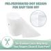 100% Bamboo Unscented Diaper Liners - Fragrance Free, Chlorine Free - 100 Sheets per Roll (2 Roll Pack) by wegreeco - Buy Online on GoSupps.com