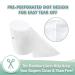 Wegreeco 100% Bamboo Unscented Diaper Liners - Fragrance Free, Chlorine Free - 100 Sheets Per Roll - Buy Online on GoSupps.com