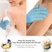 Reusable Blue Exfoliating Glove - 2pc Set for Body Scrubbing and Dead Skin Removal - Buy Online on GoSupps.com
