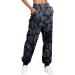 Yihaojia Womens Printed Sweatpants Bottom High Waist Sporty Gym Athletic Fit Jogger Pants Lounge Trousers with Pockets Black#11 XX-Large - Buy Online on GoSupps.com