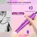 Zoccee 11-in-1 Electric Nail Cutter with Filing Light 22000 RPM Manicure Set for Gel & Acrylic Nails (No Battery Purple) - Buy Online on GoSupps.com