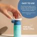Nuria Hydrate Refreshing Micellar Water - No-Rinse Makeup Remover with Sage Leaf Oil Chamomile & Aloe - 200mL for All Skin Types - International Shipping Available - Buy Online on GoSupps.com