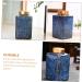 Alipis Leaf Multi-purpose Bean Practical Spice Lid Can Airtight Ceramic Sealing Food Canister Home Tea - Buy Online on GoSupps.com