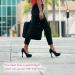 Keroius Heel Protective Caps - 12 Pairs, 6 Sizes, Non-Slip & Noise Reducing for High Heels - Ideal for Weddings, Races, Formal Events - Clear & Black - Buy Online on GoSupps.com