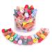 Mhwan hair clips girls hair clips 26 pieces of vegetables fruit and dolls hair clips baby non-damaging hair hair clips beautiful lively hair clips girl 26-2