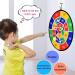 29 Dart Board Set with Bow and Arrow Launcher - 21 Sticky Balls - Indoor/Outdoor Party Game for Kids - Multicolor - Buy Online on GoSupps.com