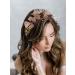 IYOU Bridal Wedding Hair Vine Purple Flower Copper Wire Headband Bridesmaid Guest Hair Accessories for Women - Buy Online on GoSupps.com