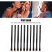 10pcs Flat Brushes Professional Ultra Thin Soft Bristles Brow Liner Concealer Brush Eye Makeup Tool for Women Girls - Buy Online on GoSupps.com