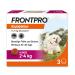 FrontPro 11 mg chewing tablets F.hunde 2-4