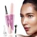 Liseng Portable Electric Eyelash Curler Heated Eyelash Curler Rechargeable Makeup Curling Kit with LED Display 4 Temperature Pink Pink 4 Temperature