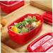 Alipis 1pc Box Lunch Box Lunchbox Salad Container Portable Food Container Japanese-Style Crisper Child - Buy Online on GoSupps.com
