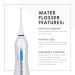 ToiletTree Oral Irrigator by Poseidon - Portable Cordless Water Flosser with Charging Cradle - White | Best International Shipping - Buy Online on GoSupps.com