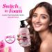 Buy Bryan & Candy Delicate Rose Luxury Foaming Body Wash - Hydrating Formula with Pentavitin Argan Oil & Aloe Vera - All Skin Types - 400 Ml - Buy Online on GoSupps.com