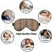 Wood Grain Print Unisex Sleep Eye Mask | Soft Comfort Eye Shade for Travel Yoga & Shift Work - Shop Now - Buy Online on GoSupps.com