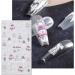 JMEOWIO 3D Embossed Christmas Nail Art Stickers Decals Self-Adhesive 5D Snowman Snowflake Winter Holiday Nail Supplies Nail Art Design Decoration Accessories 4 Sheets - Buy Online on GoSupps.com