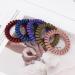Jesslab Spiral Hair Ties - 10 Traceless Plastic Coil Ponytail Holders for Women & Girls | No-Damage Hair Accessories Color Sorted (#6) - Buy Online on GoSupps.com