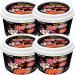 Samyang Buldak Hot Chicken Flavour Topokki Korean Rice Cake Tteokbokki Bowl 185g (Pack of 4)