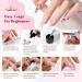 8 Colors Nail Gel Set - Bledras Nail Extension Kit with Top & Base Coat Slip Solution Nail Decorations - Perfect Gel Nail Starter Set for Beginners & Gifts for Women - Buy Online on GoSupps.com