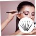 Baluue 21 Pcs Eye Makeup Brushes Daily Use Makeup Brush Clear Milk Carton Bridal Headband Hen Black Wood - Buy Online on GoSupps.com
