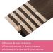 Buy If Salt Tape Extensions - Real Hair Chocolate Brown 10pcs | 30g 65cm Invisible Hair Extensions for Girls - Smooth Refill Pack #4 - Buy Online on GoSupps.com