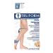 Truform Zipper Compression Stockings - 15-20 mmHg Medical Thigh Length Footless Leg Sleeve for Women & Men Beige 2X-Large - 1 Pair - Buy Online on GoSupps.com