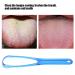 Portable Tongue Cleaner Tool | Effective Oral Hygiene & Tongue Scraping Brush (Blue) - International Shipping - Buy Online on GoSupps.com