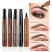 3PCS Nexavale Eyebrows 4 Fork Tips Tattoo Pencil 3D Waterproof Microblading Eyebrow Pen Eyebrow Pencils for Women Microblading Eyebrow Pen - Buy Online on GoSupps.com